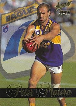 1995 Select AFL Sensation #59 Peter Matera Front